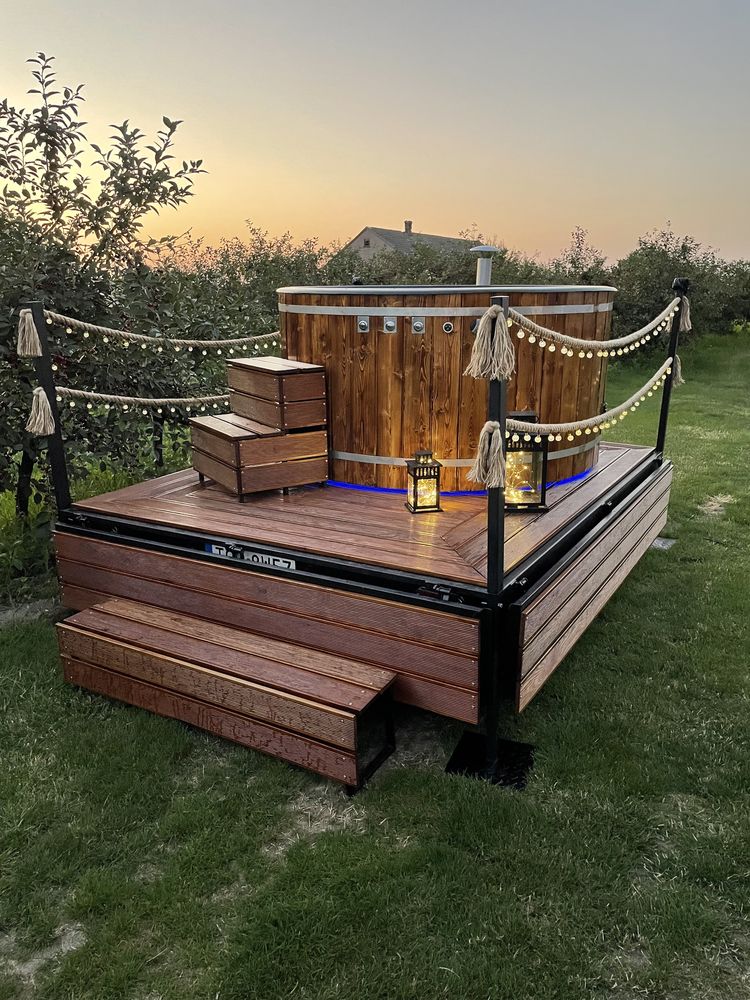 Wynajem Mobilna Balia Jacuzzi & Sauna