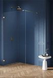 AVEXA gold kabina szyba walk-in 100×200 cm szkło 8 mm powłoka ACTIVE