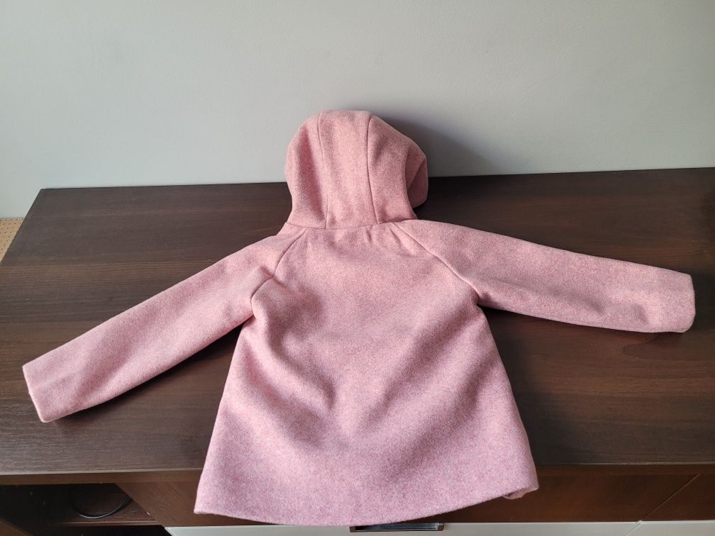 Nowy płasz kurtka dla dziewczynki różowa 92 Reserved Ecoaware