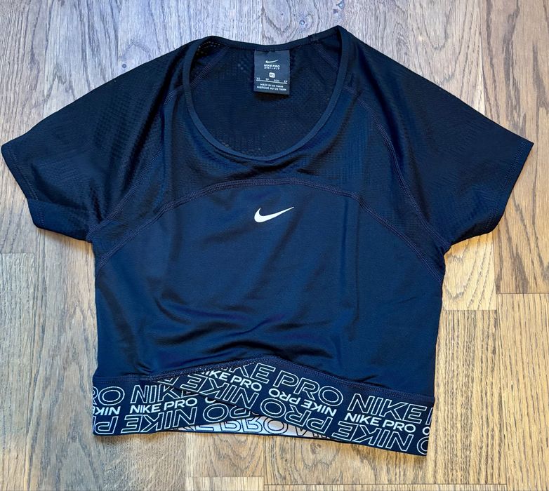 Nowy top Nike Pro rozm XS czarny