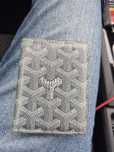 Portfel skórzany męski cardholder Goyard super stan