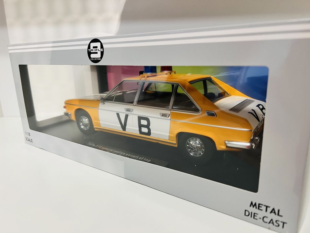 Tatra 613 VB Policja Czechosłowacka Triple9 1/18