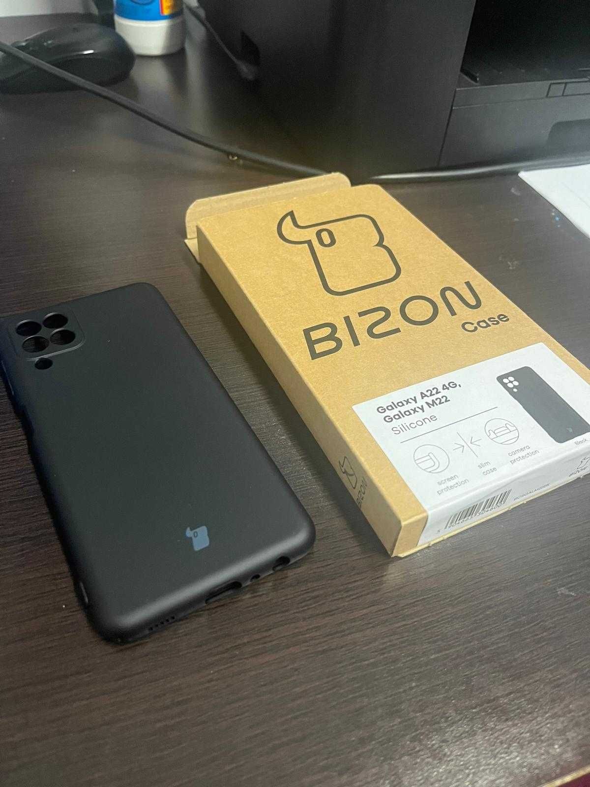 bizon case etui silikon A22 4g i M22 samsung nowy