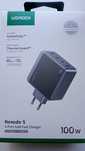 Мережевий зарядний пристрій UGREEN Nexode Air USB-A+3xUSB-C 100W GaN