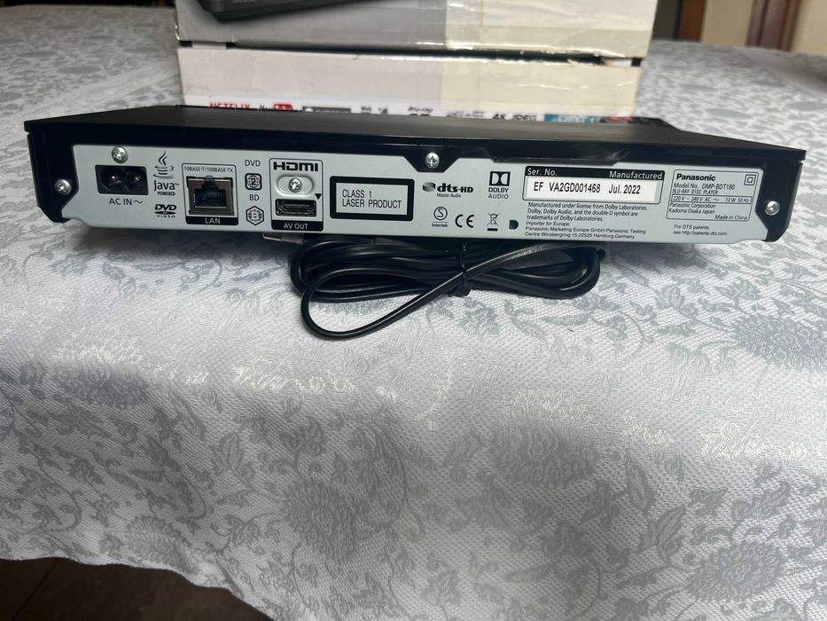 Odtwarzacz blu ray Panasonic DMP-BDT180