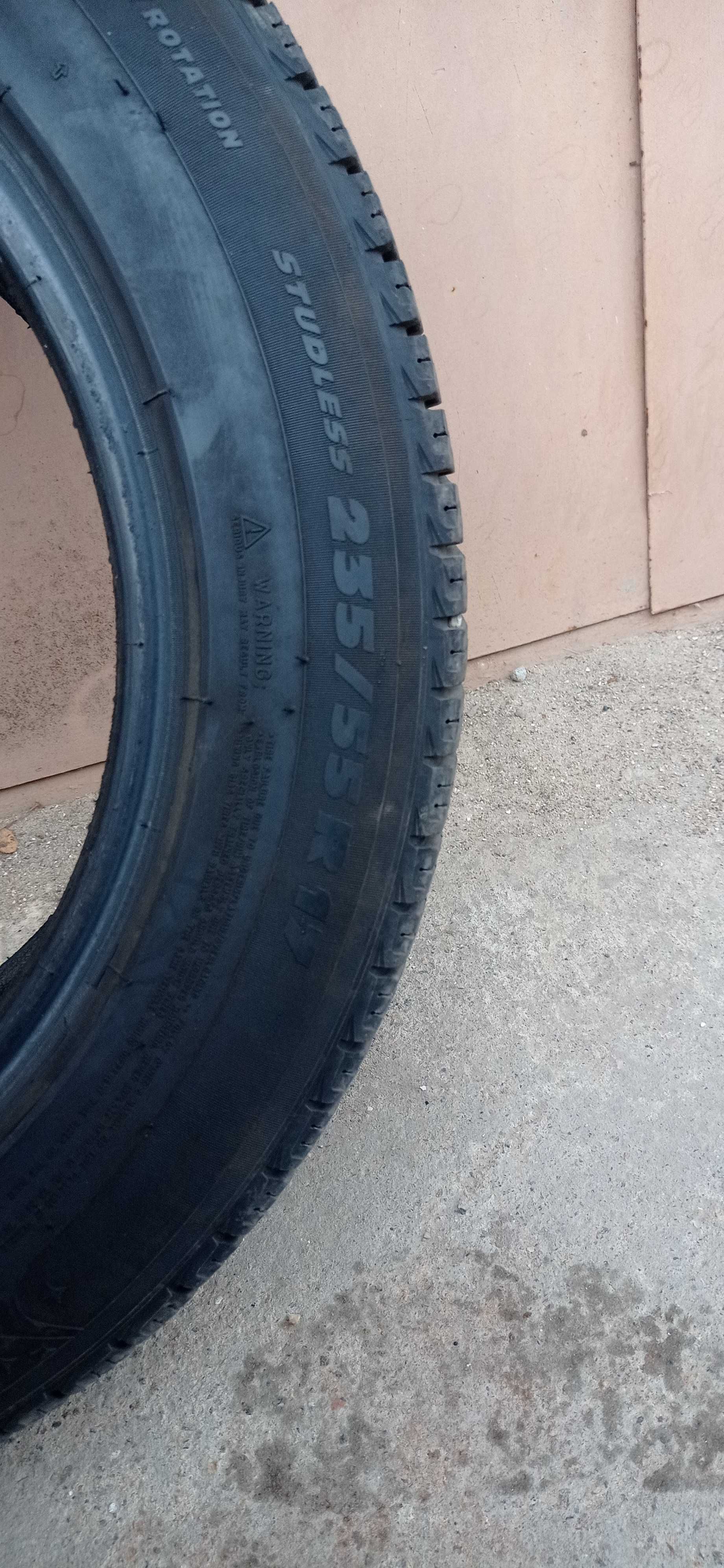 Резина зимова michelin x- ice 235/55/r17 4шт.