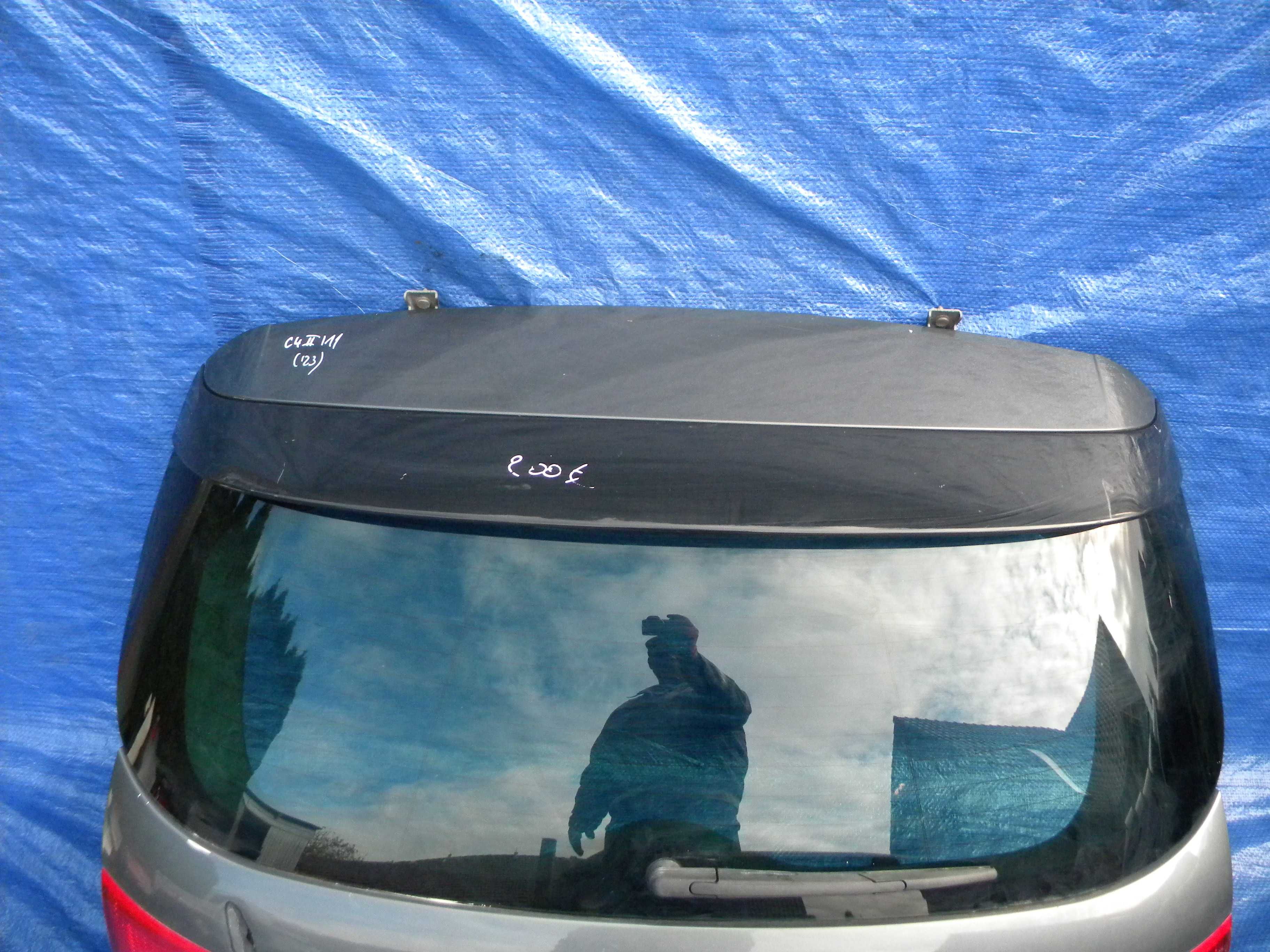 CITROEN C4 II B7 2011 KLAPA TYŁ Kompletna Spoiler Oryginał Opolskie