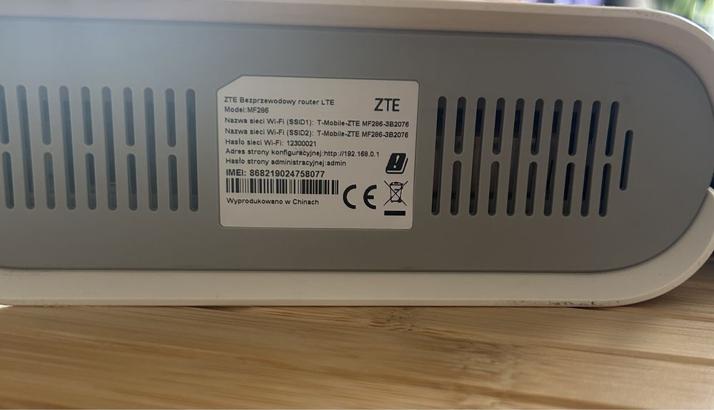 Ruter ZTE MF 286