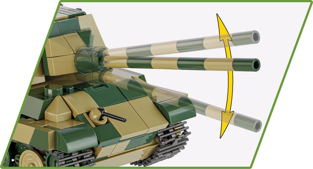 Klocki Cobi 2733 czołg Panzerjäger Tiger Ausf.B Jagdtiger