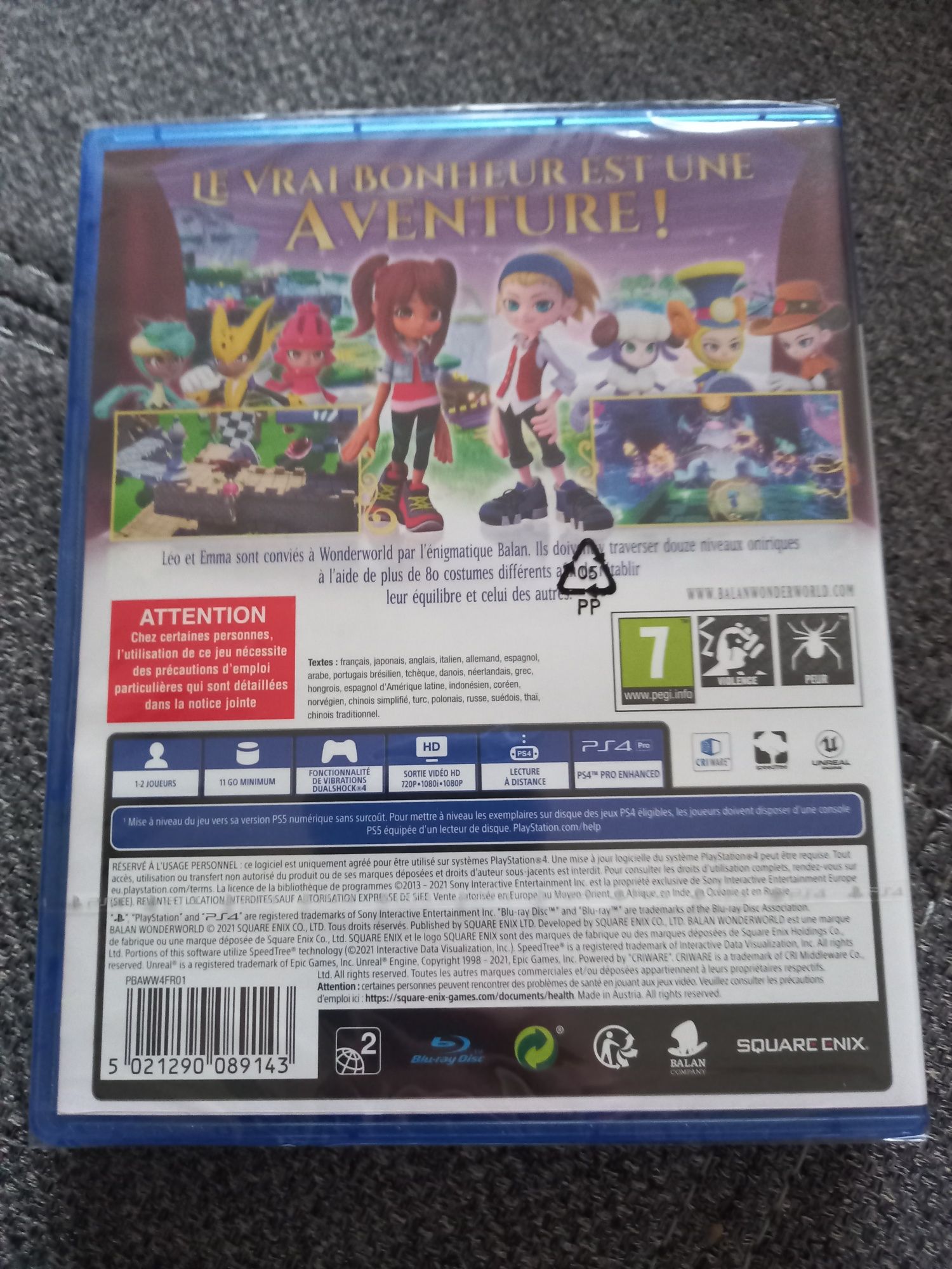 Balan wonderworld ps4 ps5