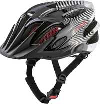 ALPINA FB JR. 2.0 Kask Rowerowy 50-55 cm Black White Red