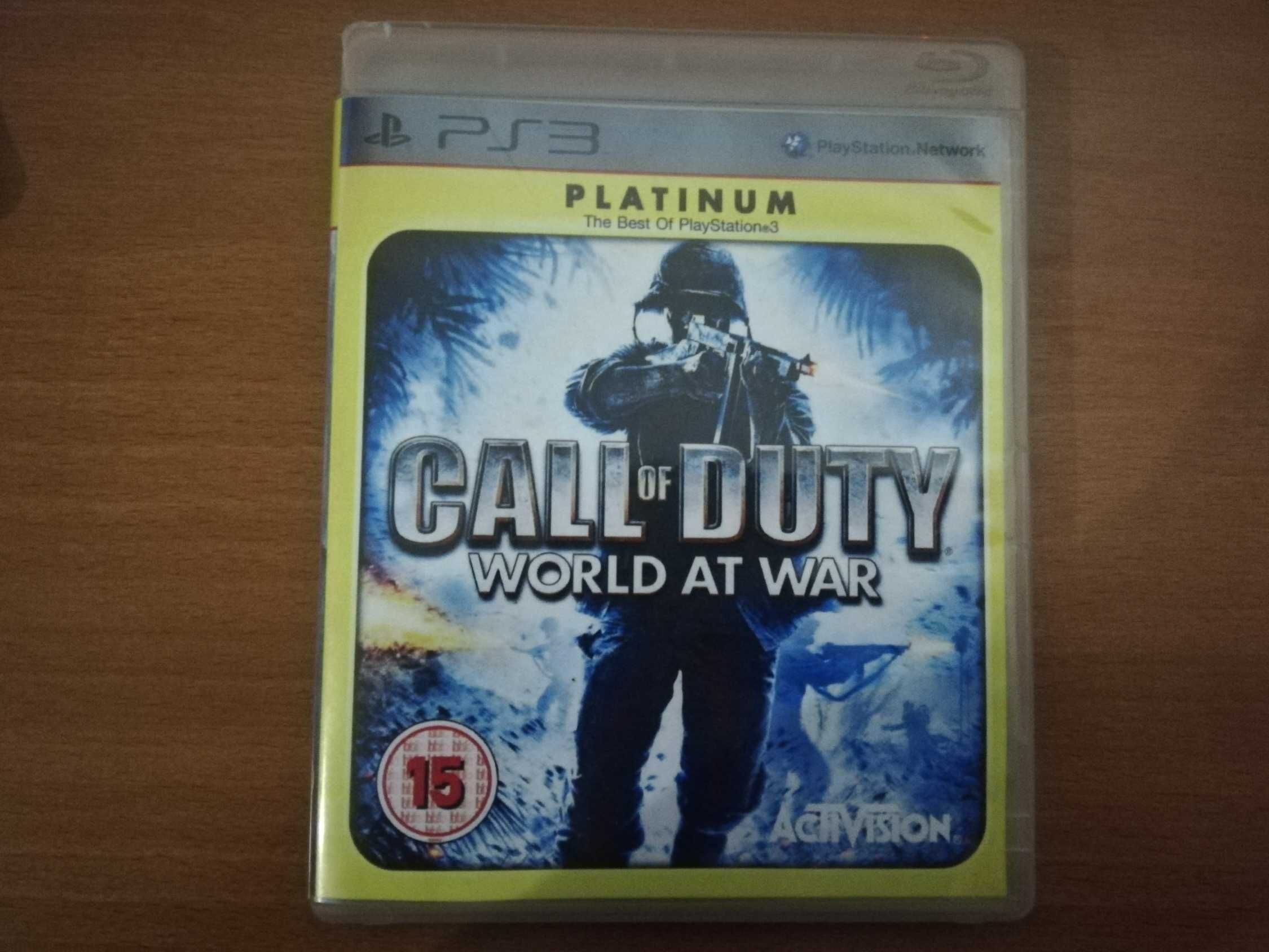 Call of Duty: World at War (PS3) (Só Capa e Disco)