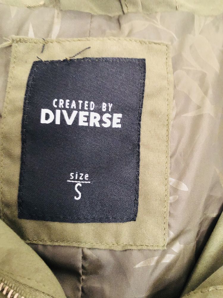 Wiosenna kurtka parka Diverse roz S