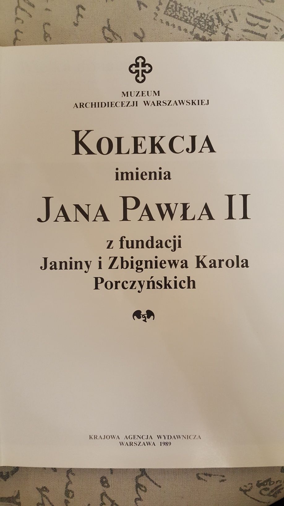 Kolekcja im.Jana Pawła II-album z kolekcją p. J.Z.Porczyńskich