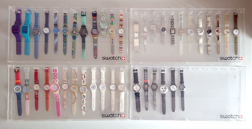 42 SWATCH + 4 Caixas Colecção SWATCH (Oportunidade!)