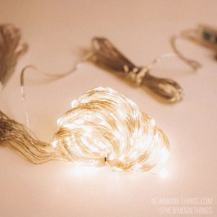 Гирлянда штора 3х3 м на USB. Гірлянда мульті,  синя, тепло жовта