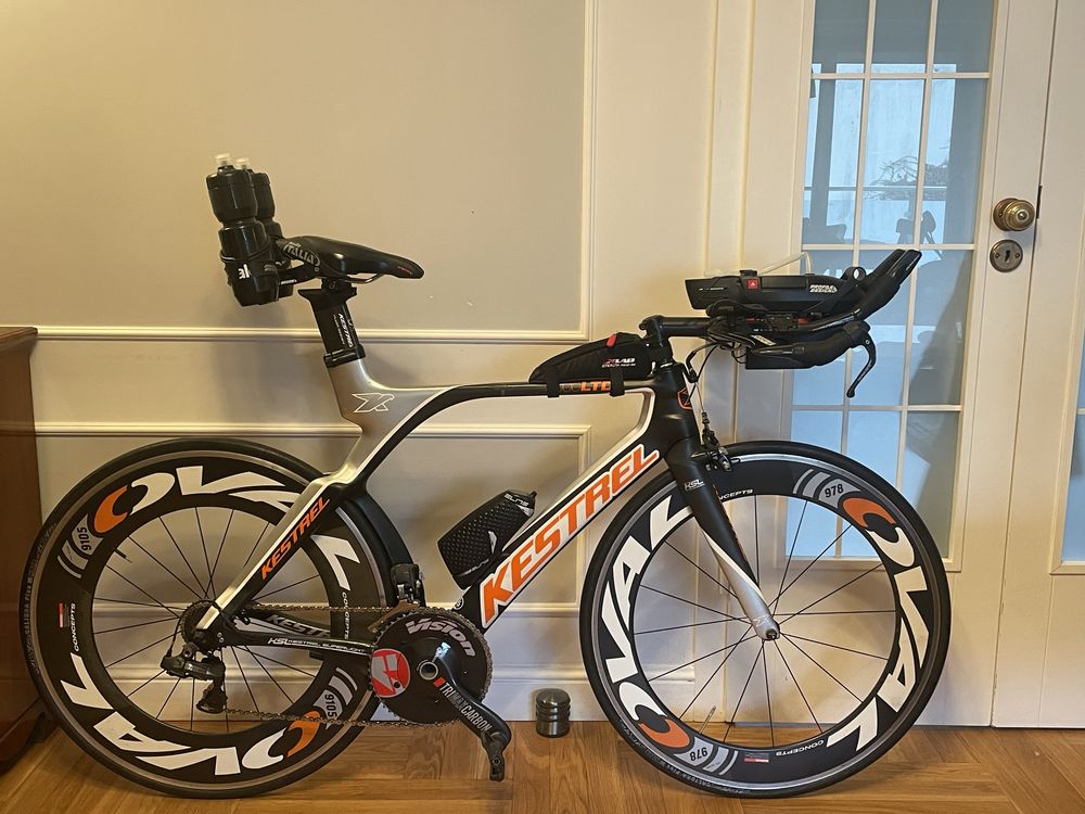 Rower triathlonowy Kestrel 4000 LTD Di2, tylko 8.9kg!