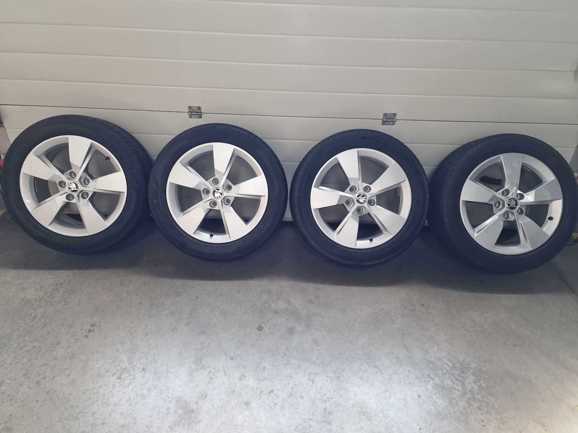 KOŁA Aluminiowe Skoda  5X112