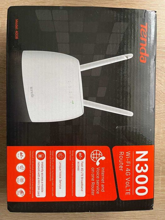 Маршрутизатор 4G Tenda 4G03/4G06 (підтримка 3G/4G/Ethernet)