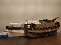 Galeão de Museu - São João Baptista - Completo - Modelismo Naval