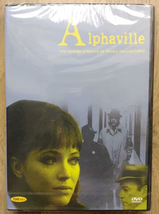 DVD "Alphaville", de Jean-Luc Godard. Sem legendas portuguesas.