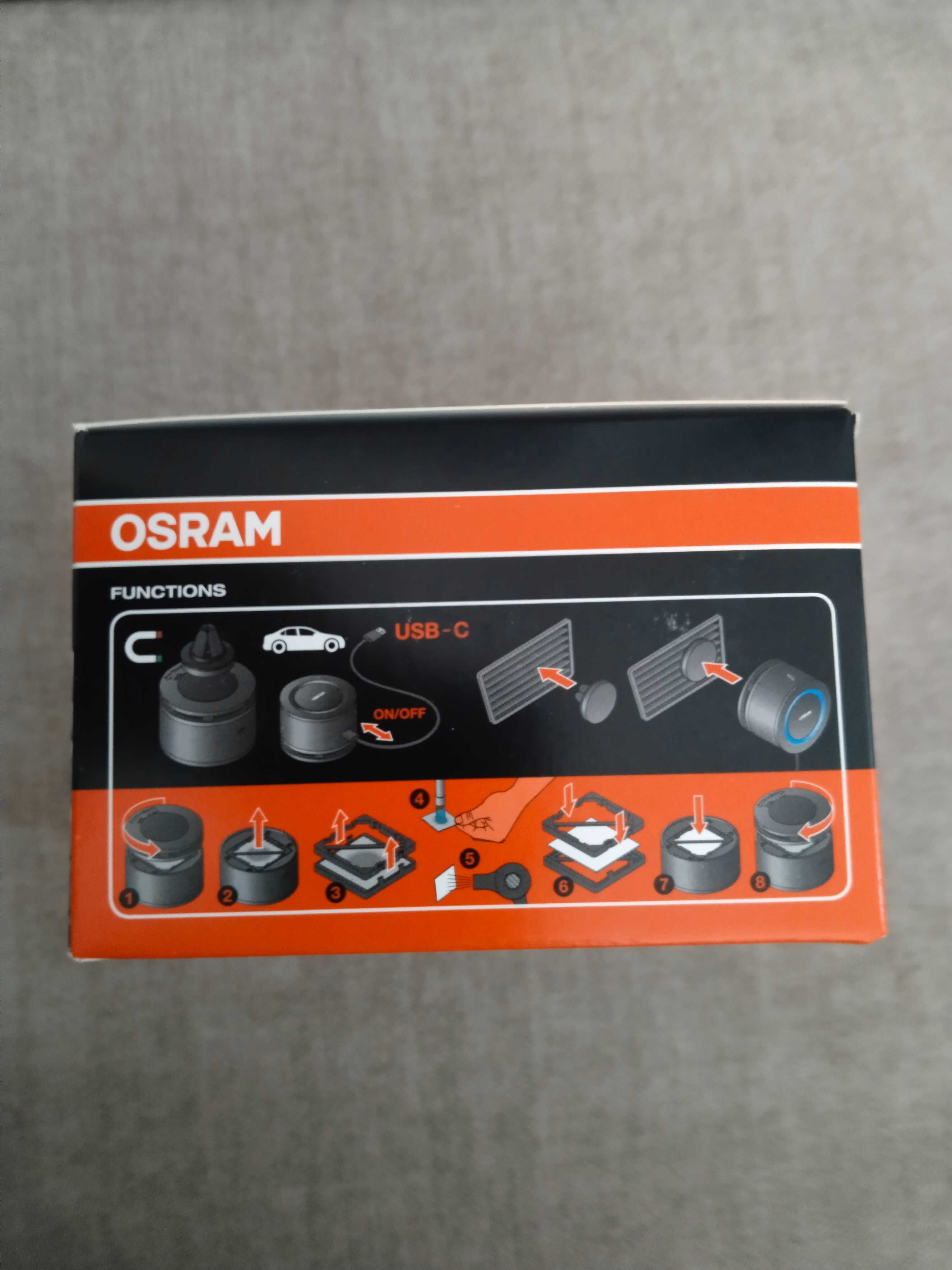 Jonizator oczyszczacz powietrza Osram AirZing Mini do auta domu
