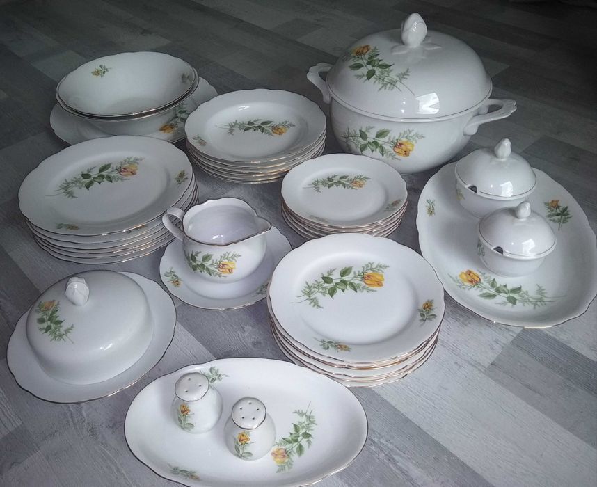 Serwis obiadowy porcelana