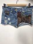 Szorty spodenki dzinsowe z haftem Denim Co 38
