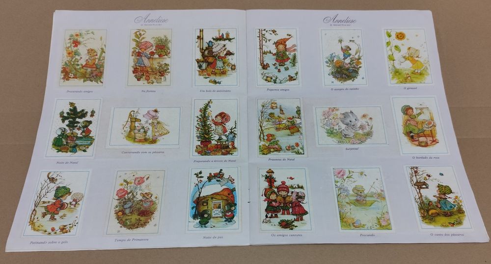 Caderneta Cromos Dias Felizes Completa