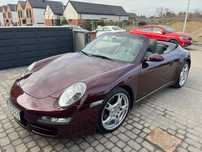 Porsche 911 911 Carrera Cabrio Manual, Carmona Red