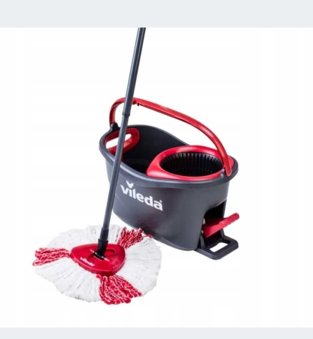VILEDA TURBO  Mop Obrotowy + Płyn Ajax 1L