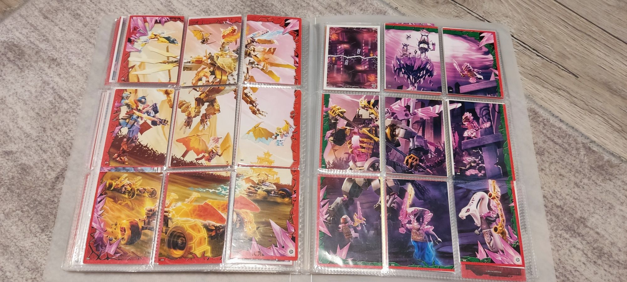 Karty Ninjago seria 8