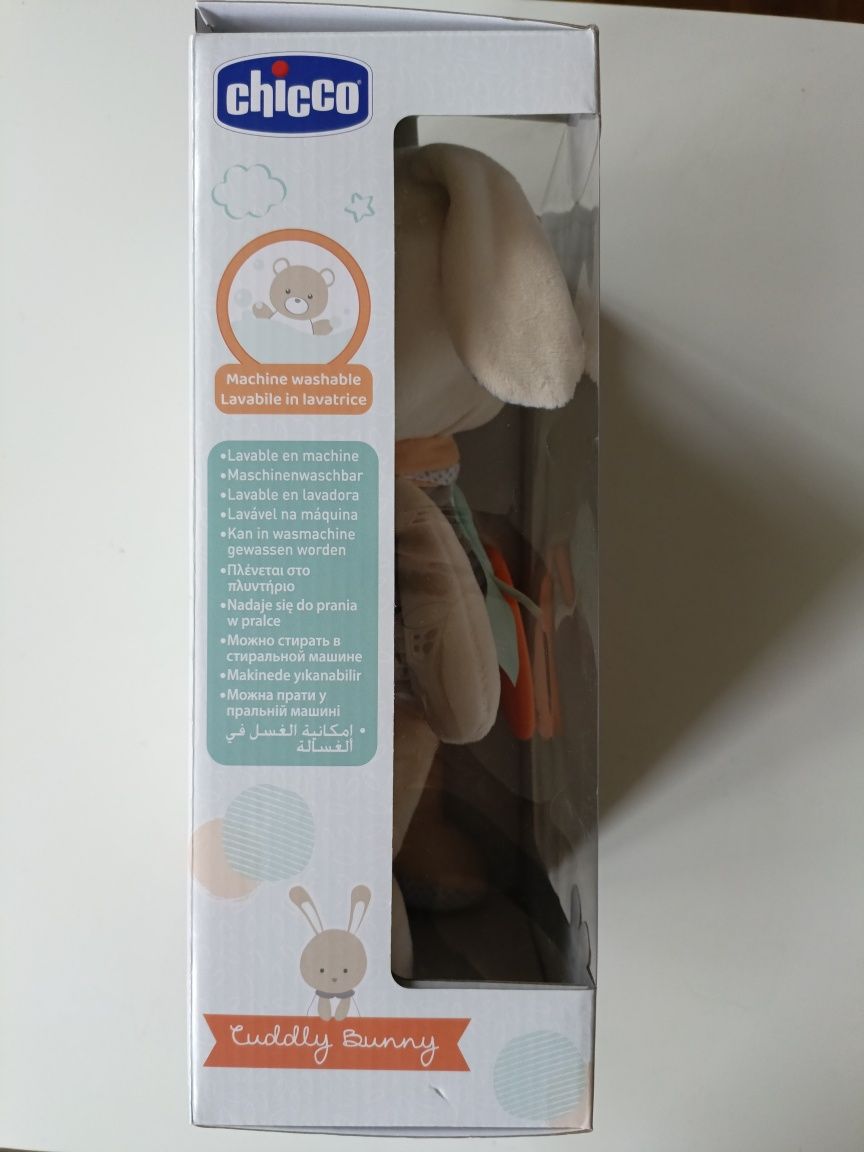 Chicco Maskotka niemowlęca króliczek z gryzakiem My Sweet DouDou 0m+