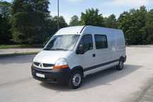 Renault Master  L3H2 Doka-6-osób 150KM rok 2010 - Salon Polska,Przebieg tylko 96140 km