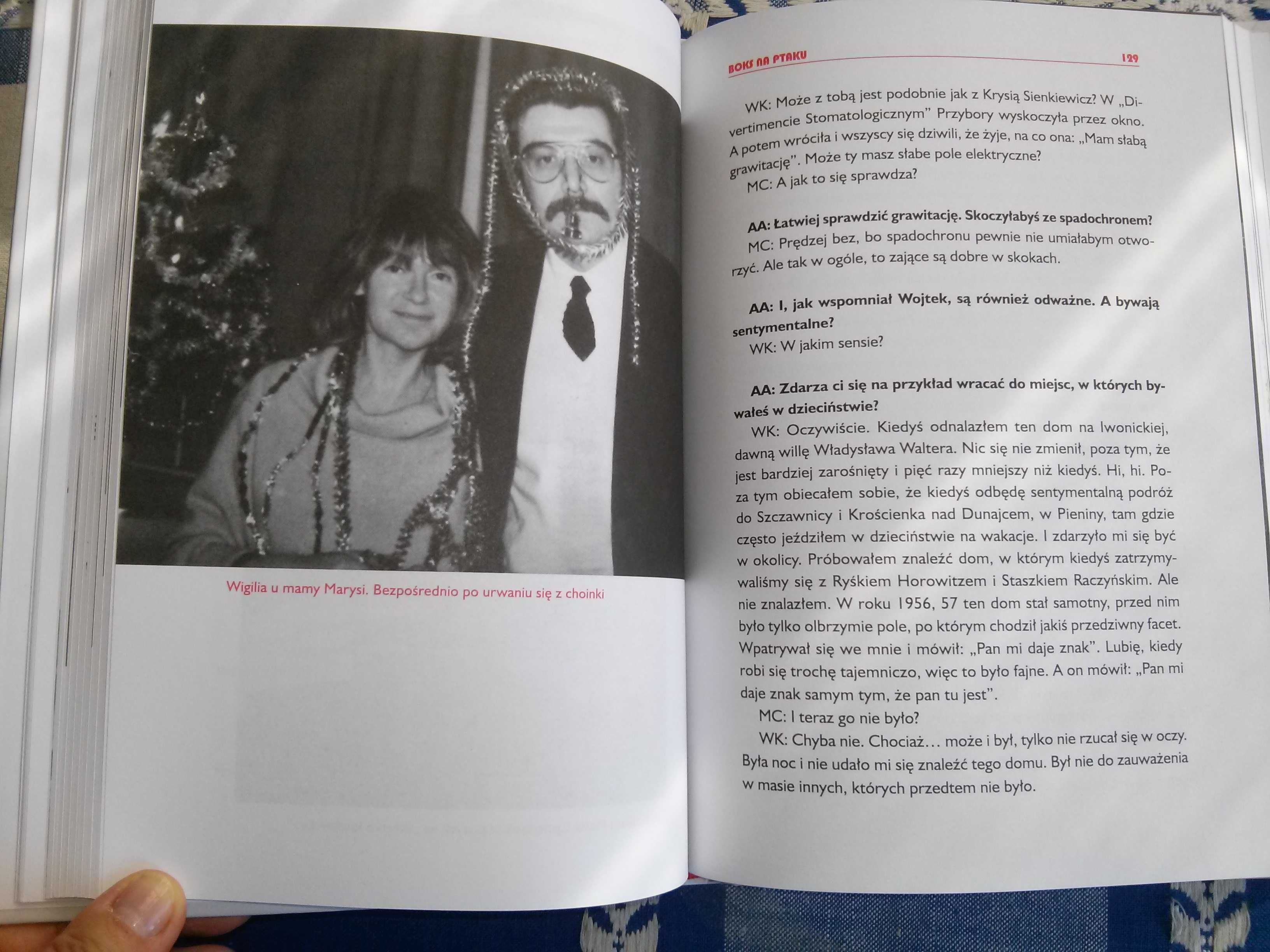 książka "Boks na ptaku" Maria Czubaszek , Wojciech Karolak
