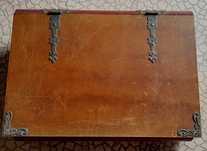 Baú vintage comprimento 61 cm