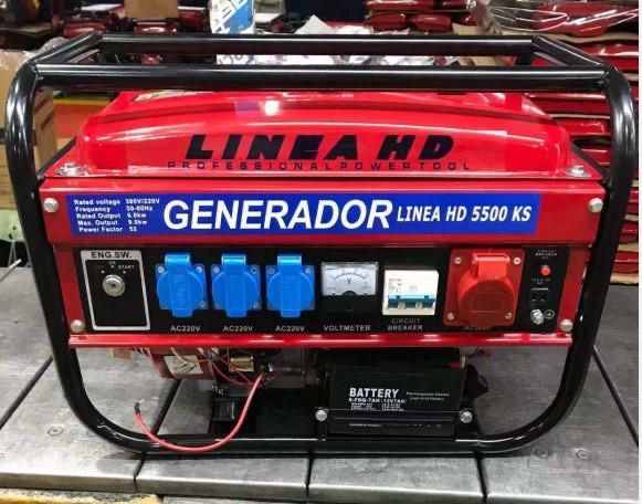 Gerador trifasico arranque electrico 5500 wts