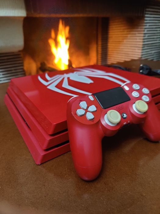 PlayStation Pro 1TB-SSD versão limitada Spider Man