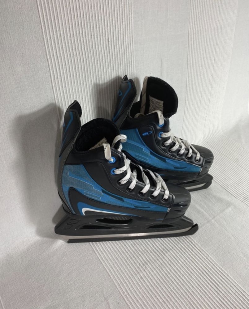 Niebieskie Łyżwy Ice Skates Hokejówki Hokejowe Aesthetic Bergy 36-39