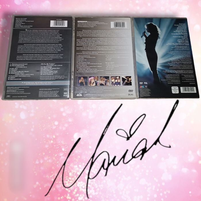 DVD•Mariah Carey - DVDs Concertos Exclusivos