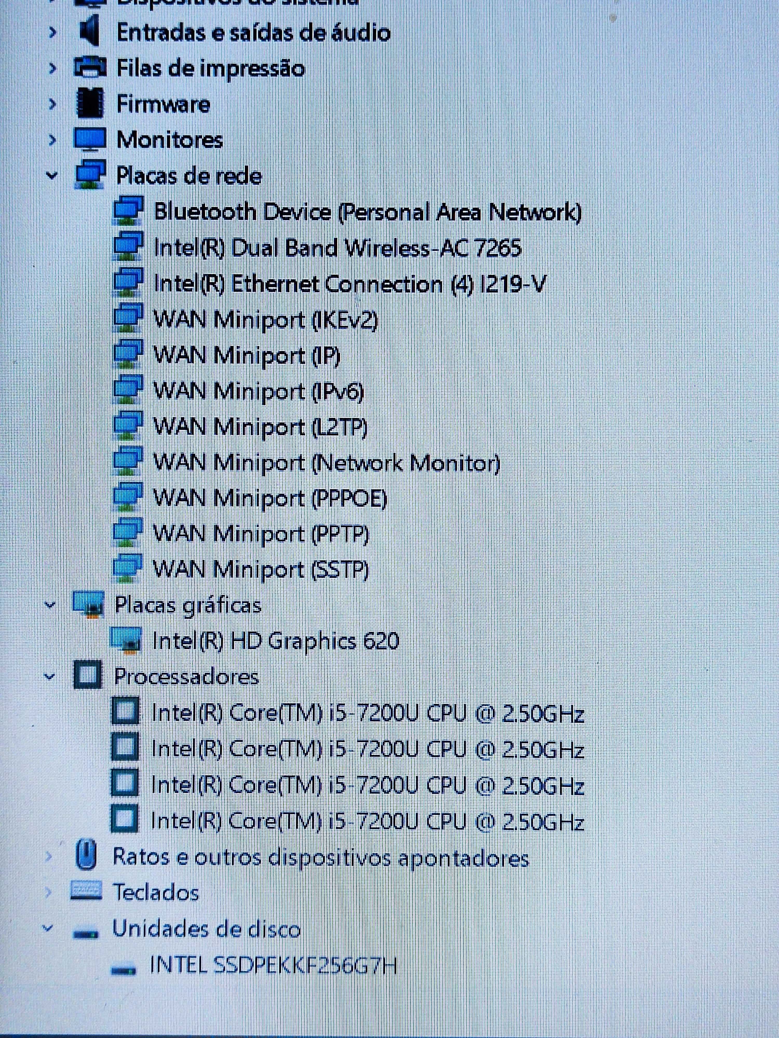 HP Probook 650 g3 – Intel i5 7200u – 16 Gb RAM DDR4 – m2 SSD 256 GB