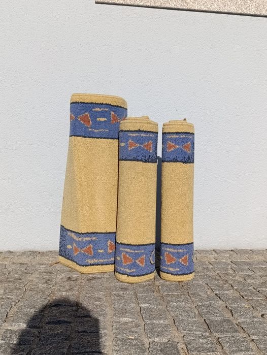 Conjunto de tapetes de quarto