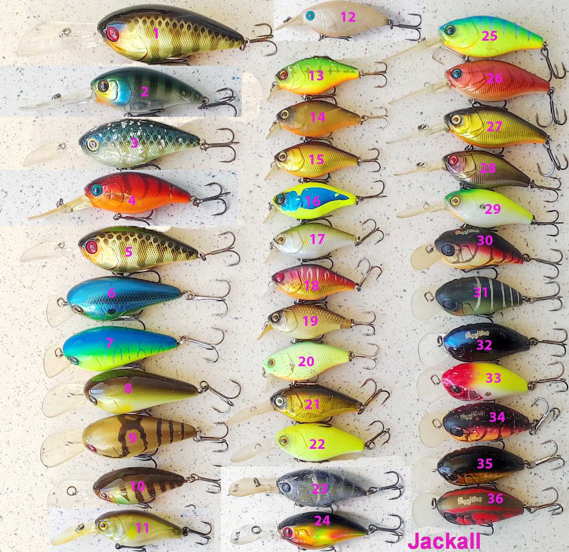 Воблеры Jackall Tsunekichi Daiwa