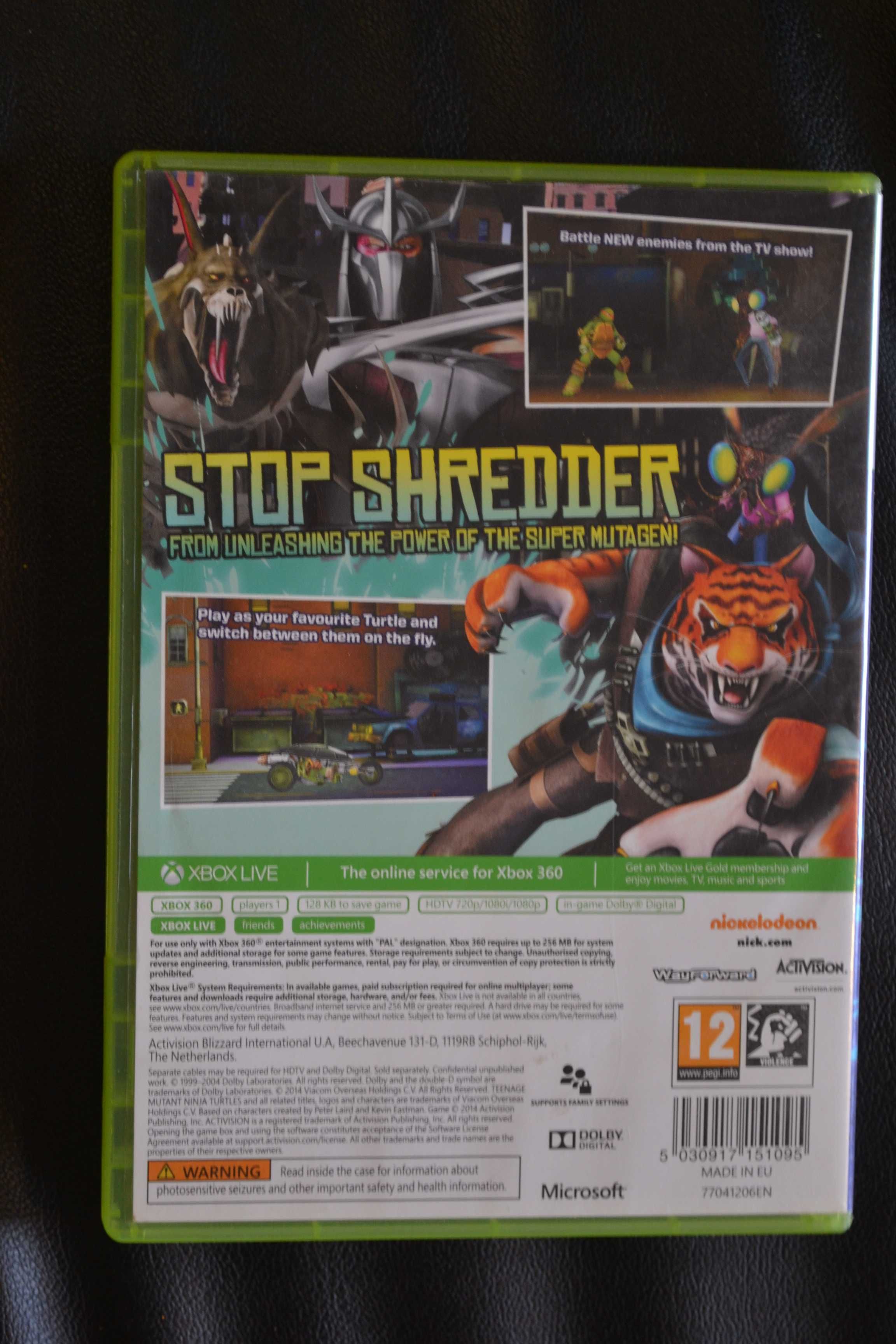 Turtles  Danger Of The Ooze  Xbox 360