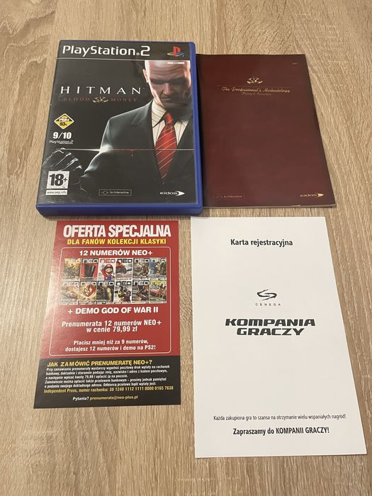 Gra PS2 Hitman Blood Money, polska dystrybucja