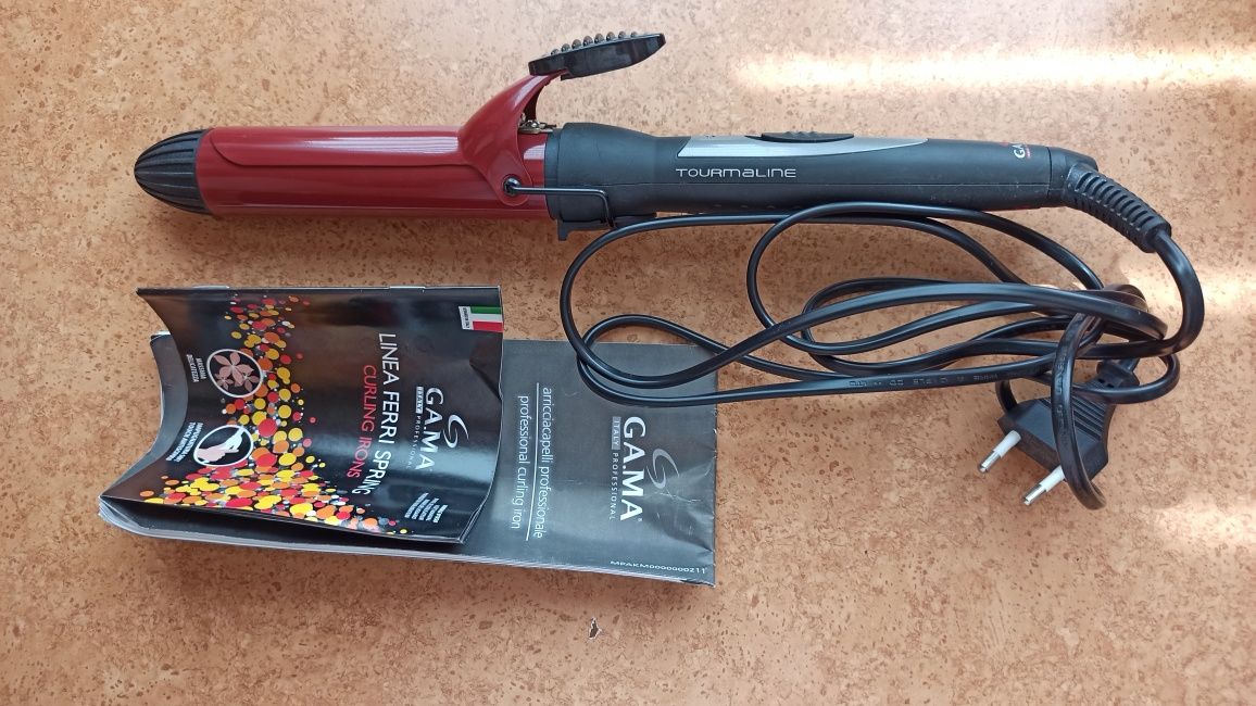 Плойка для завивки волос GAMA Tourmaline 33мм.  450гр.