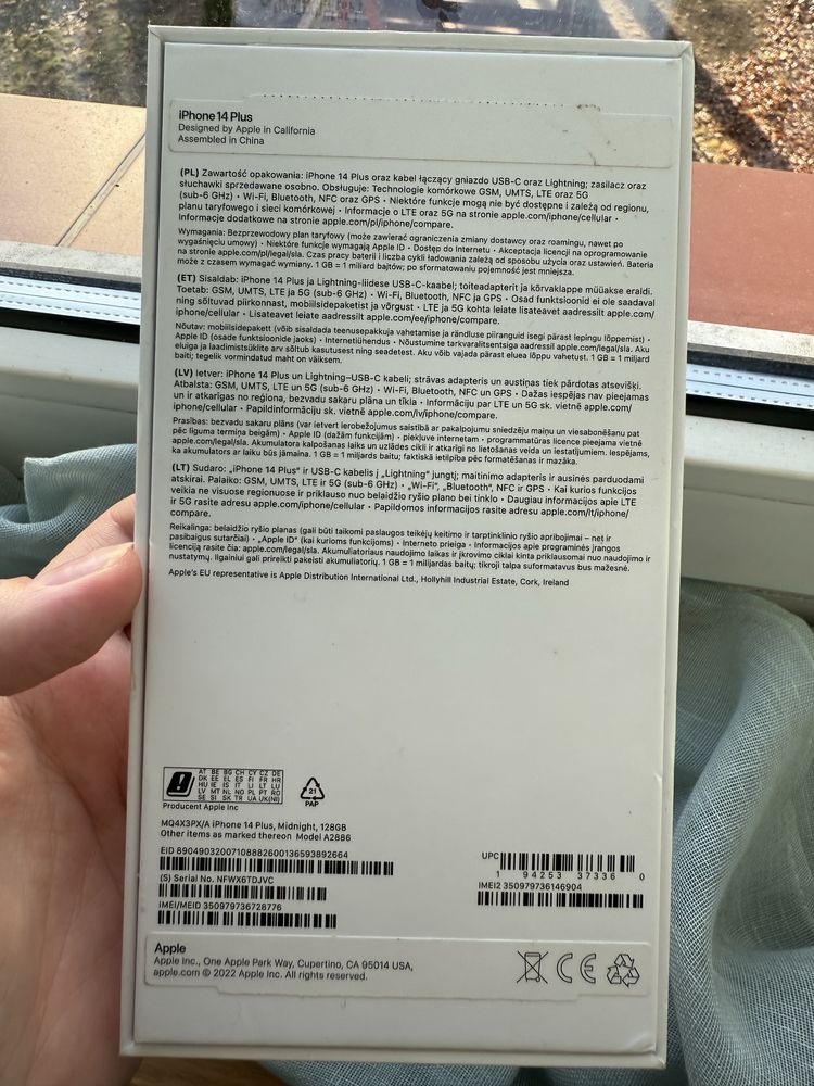 Iphone 14 plus w bdb stanie