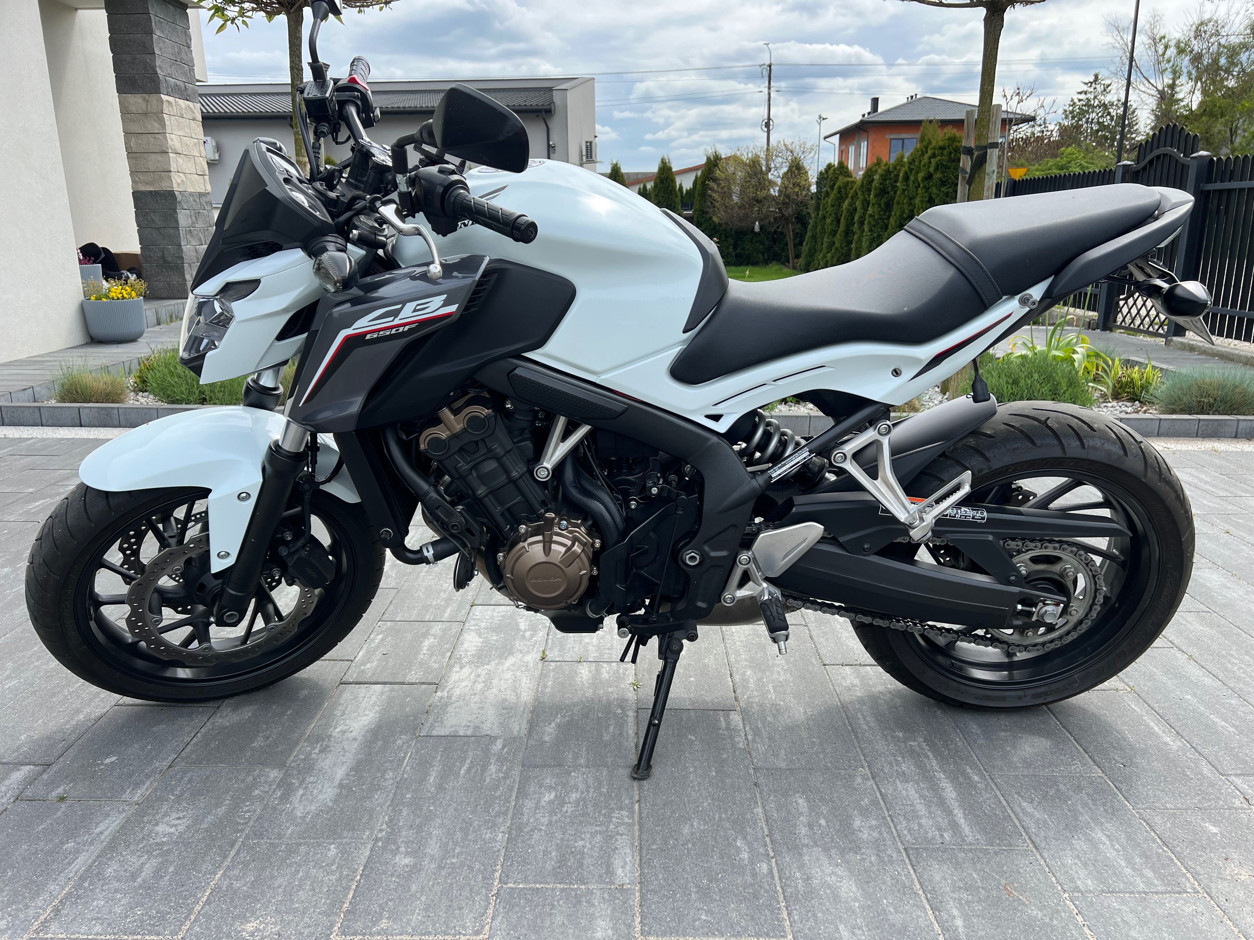 Honda cb650f akrapovic