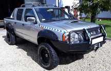 Nissan Navara D22  1997 - 2015 poszerzenia nadkoli-błotników