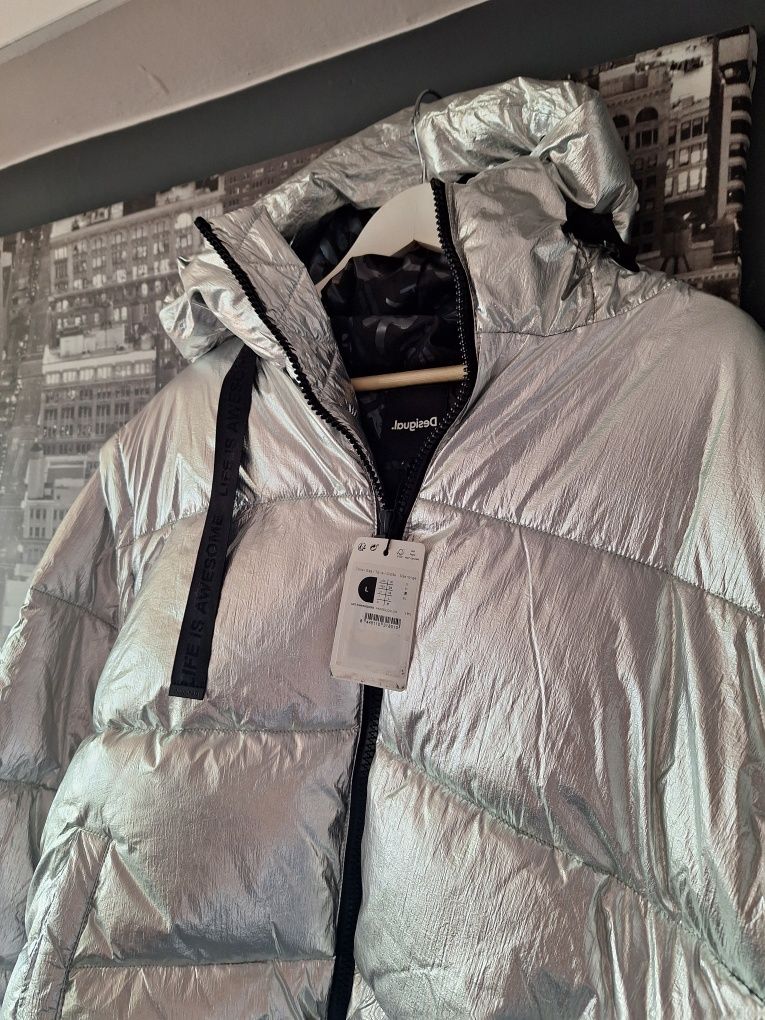 Kurtka puchowa Desigual Nowa L